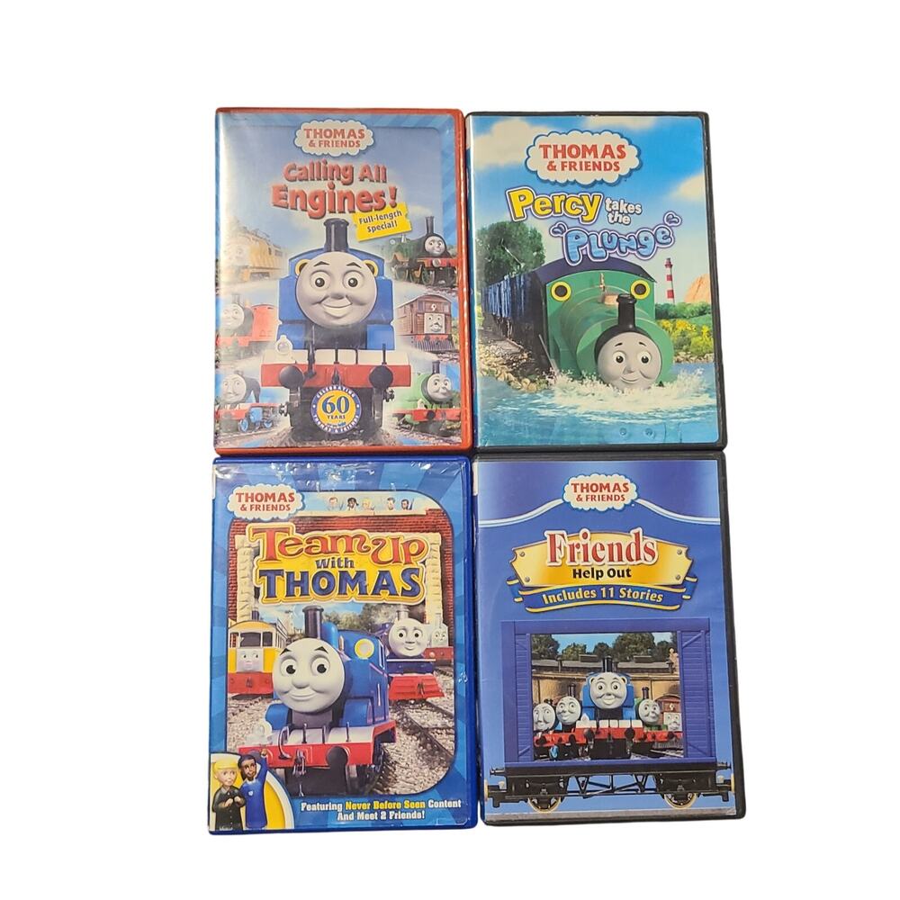 Thomas & Friends-Come Ride the Rails, team up with Thomas, Percy Takes the Plung